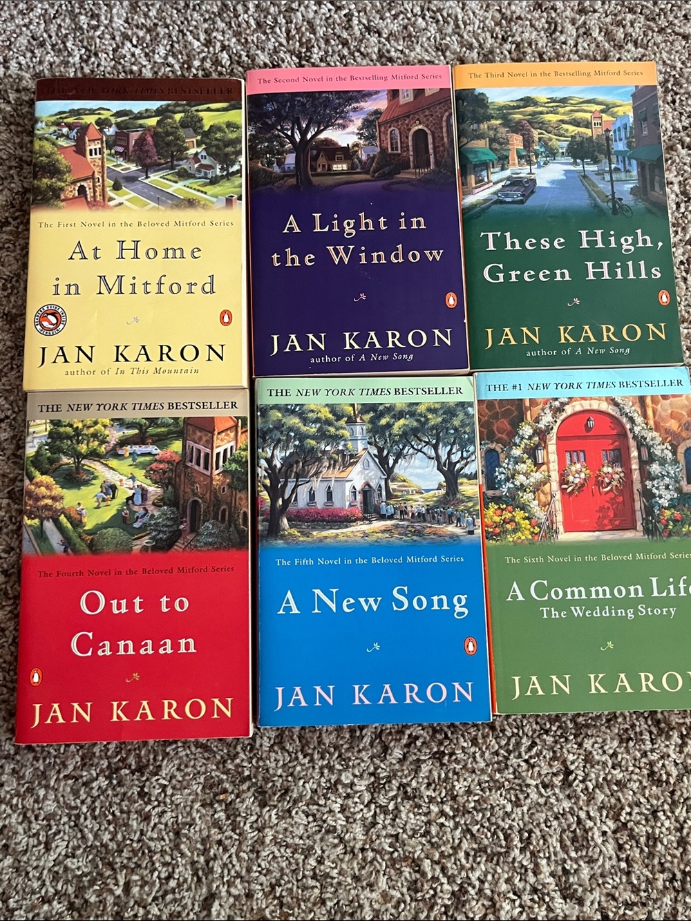 Mitford Series Paperback Book Set - 1-6